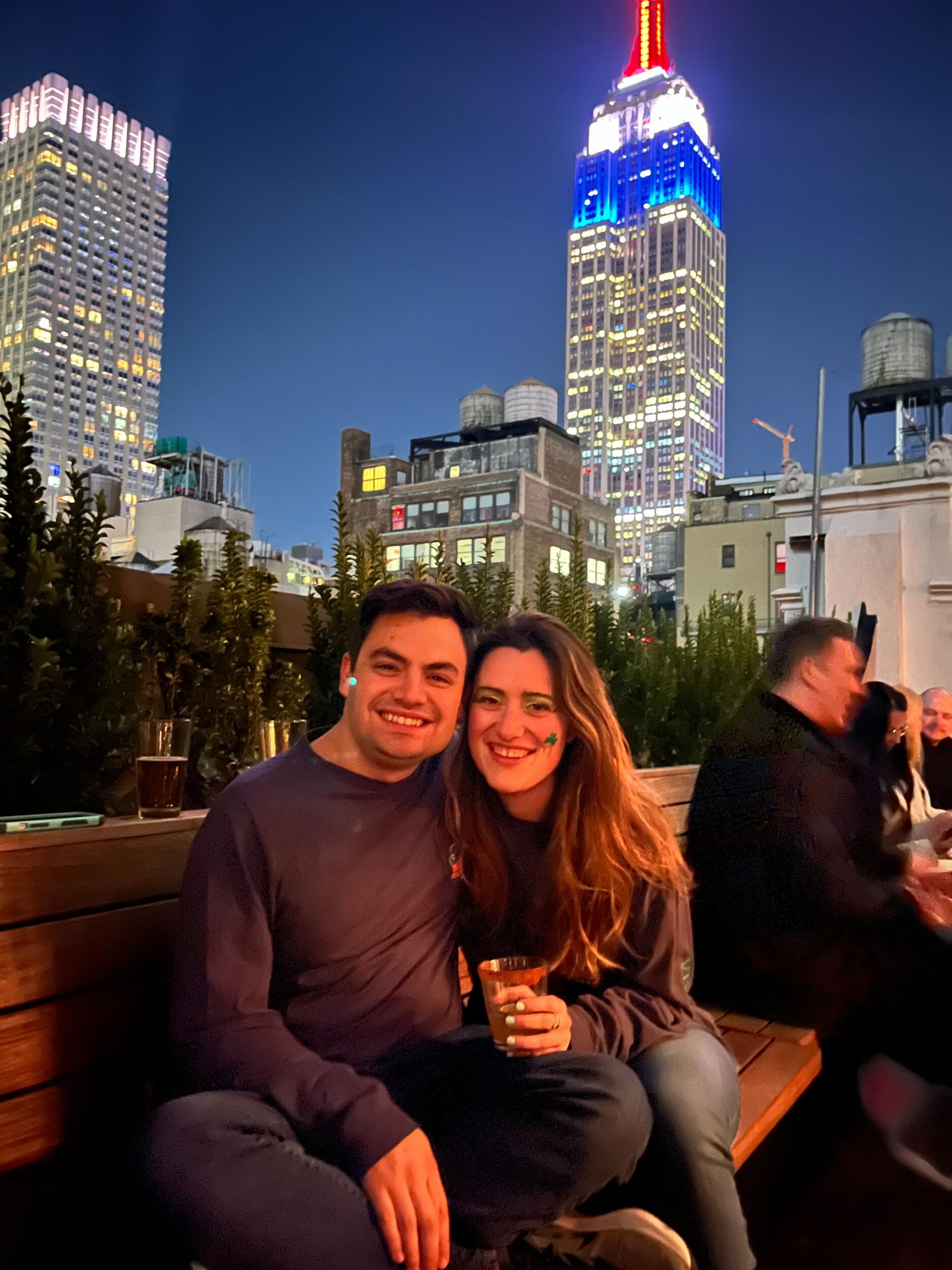 Enjoying NYC after the St.Patrick's Day parade