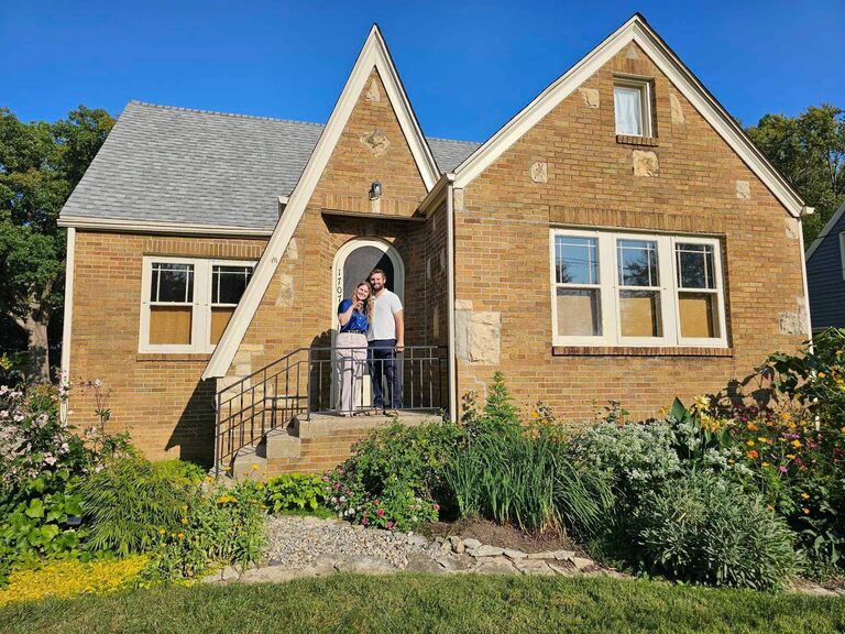 Closed on their first house!