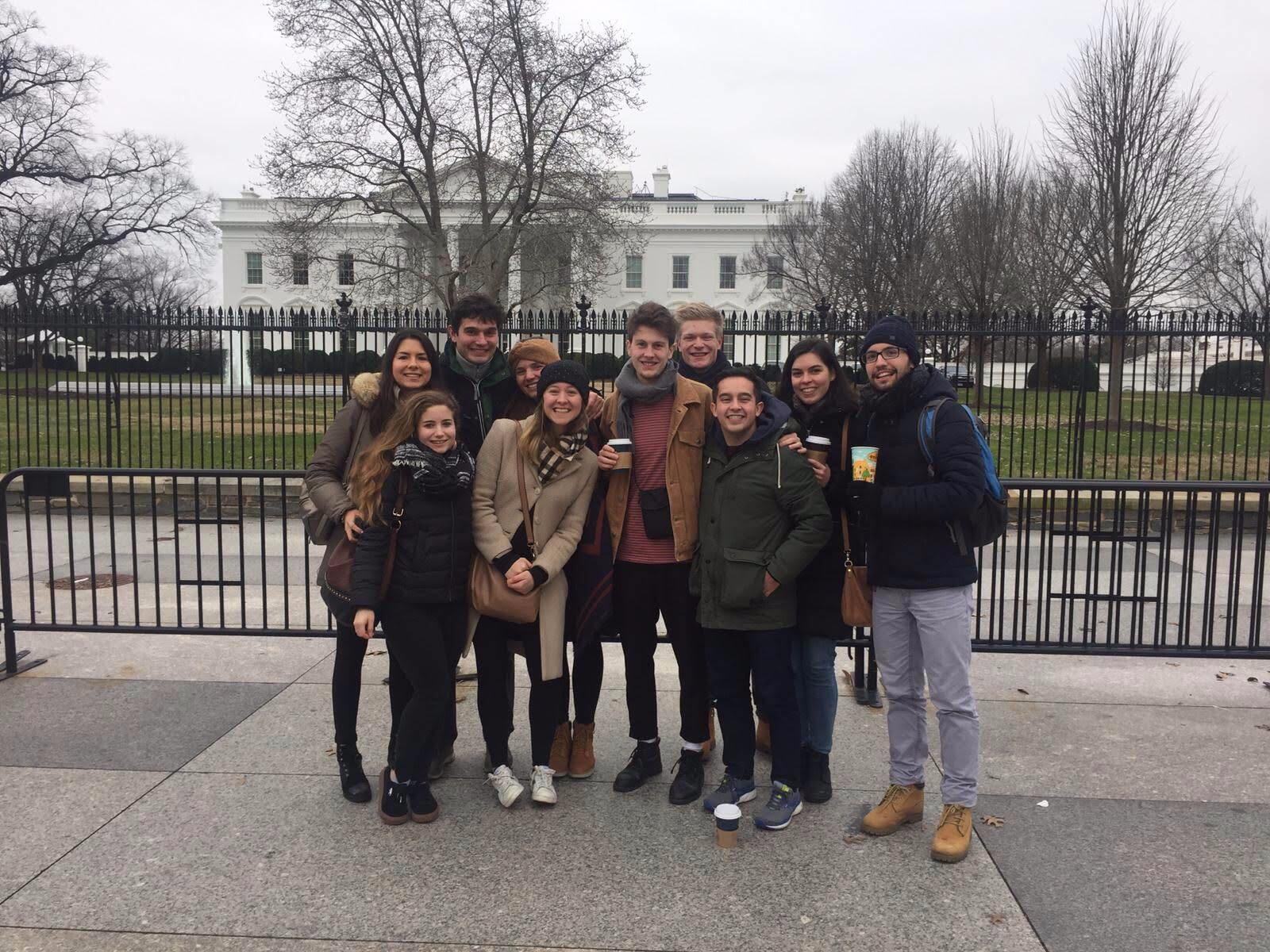 A stop at the White House on the way to SLS in Indianapolis