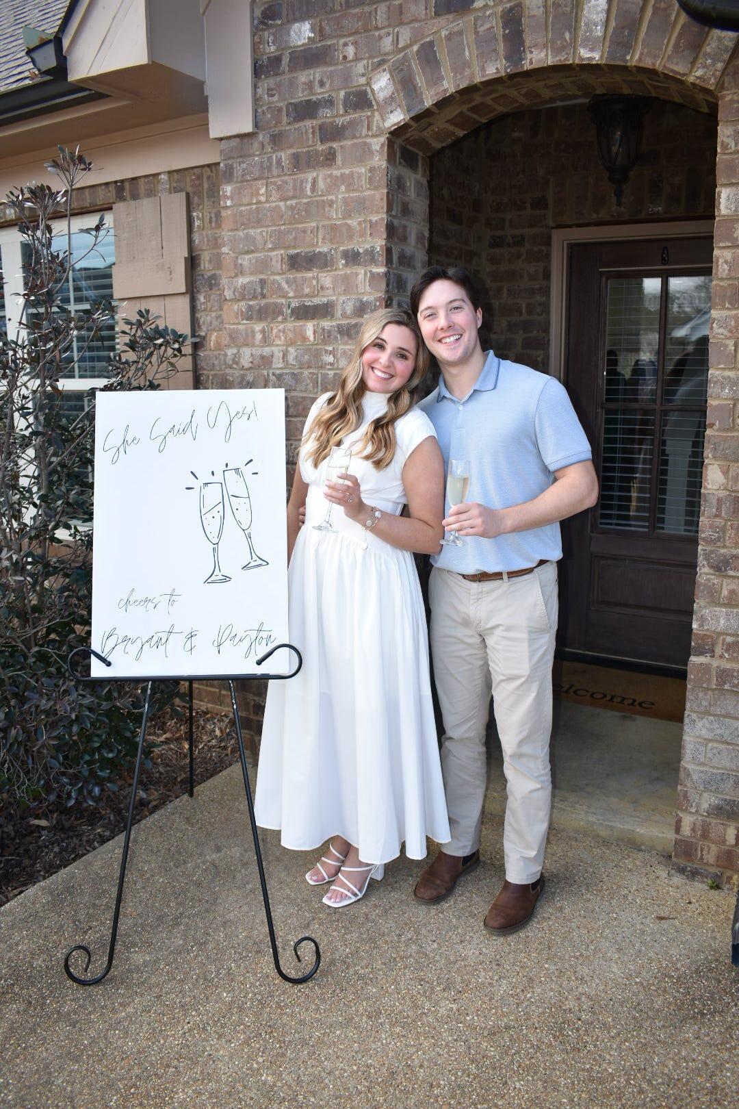 The sweetest engagement party!!