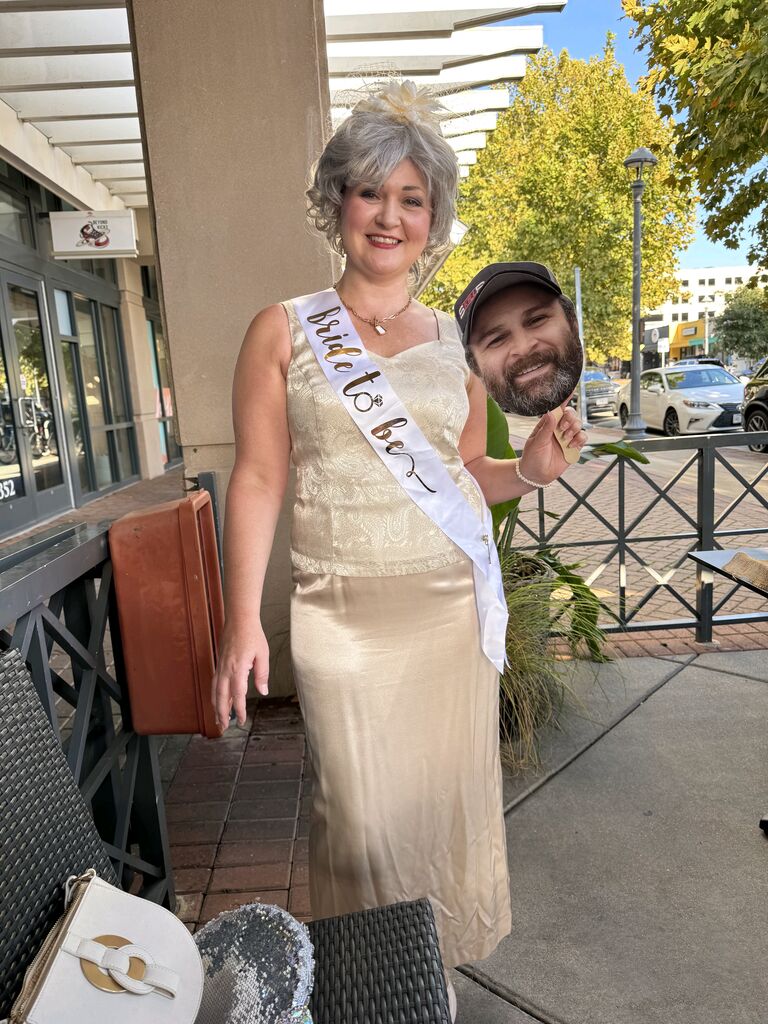 My Bachelorette was Golden Girls themed. Billy wasn't there of course, but his face was everywhere! Special thanks to Ashley & Christina C for making that happen! ~Natalie