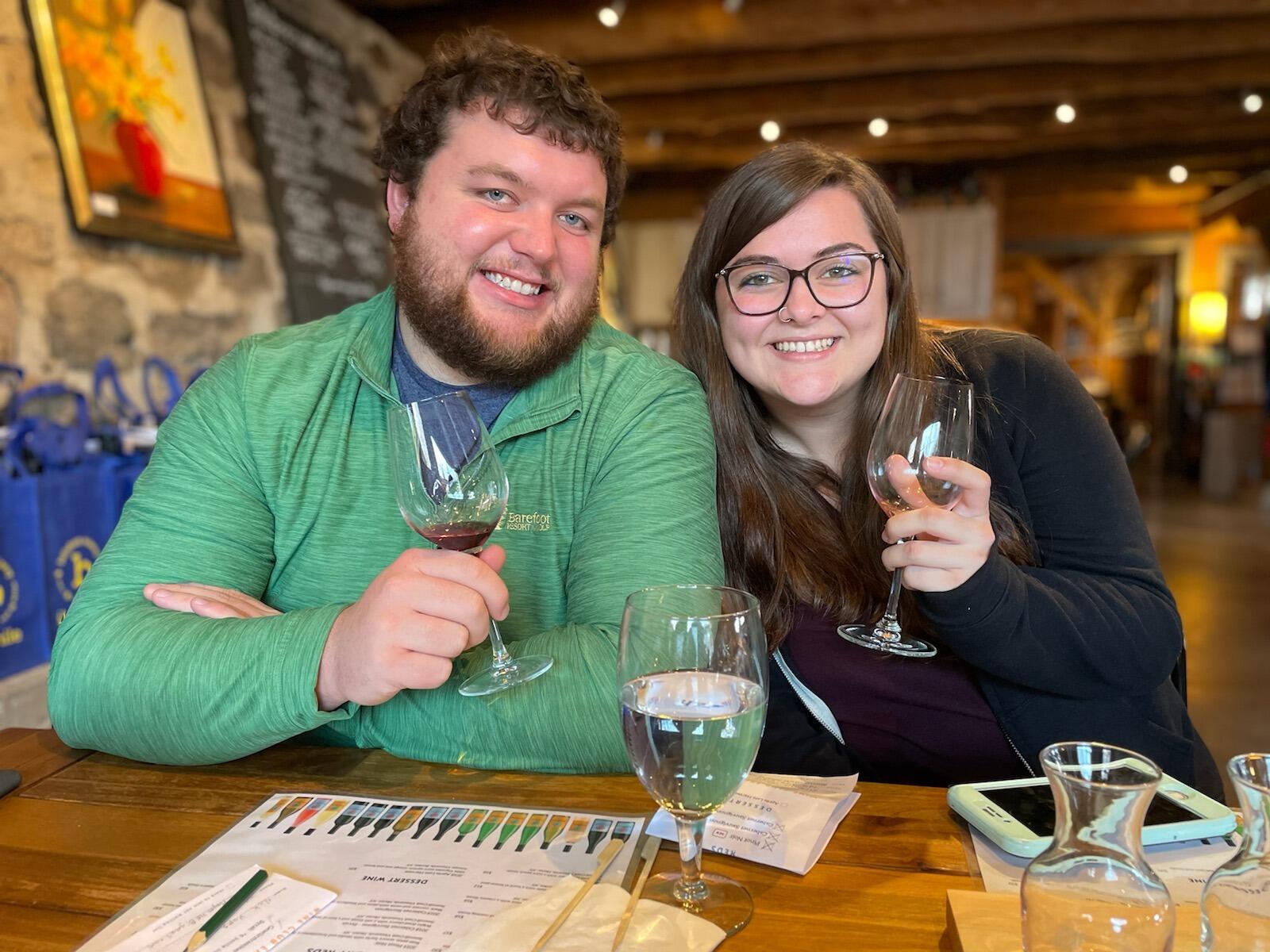 And thus, our shared love of going wine tasting in the Finger Lakes began! 