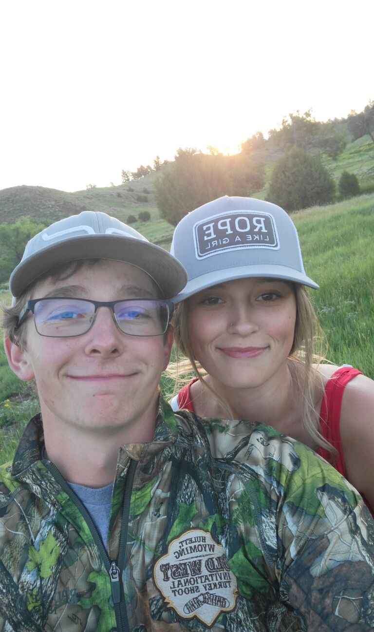 Out on the ranch riding quads and moving bulls.