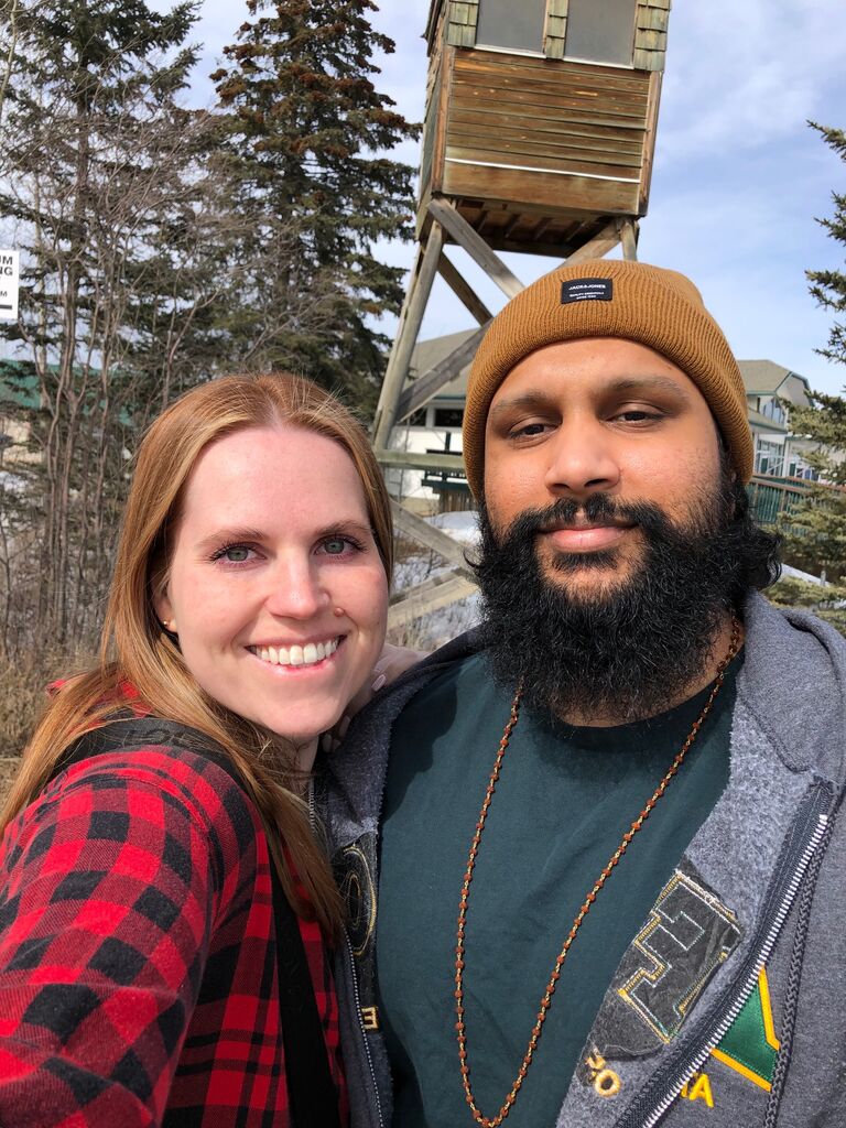 We decided to skip town and go adventure to Rocky Mountain House. Little did we know that we picked the weekend where there was a town wide Easter egg hunt. 