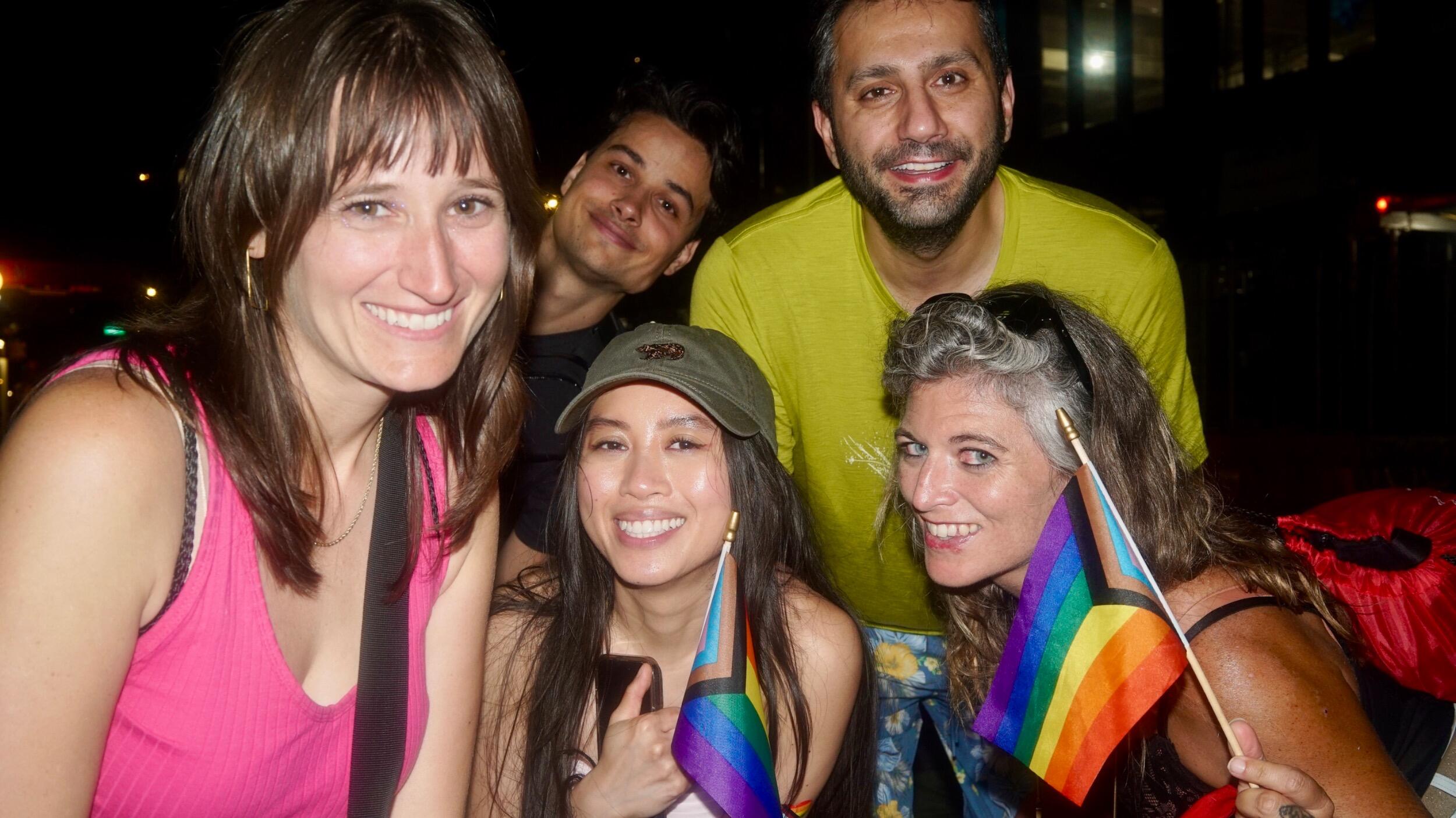 Annual NYC Pride times with Andre, Davina, and HAB 🫶