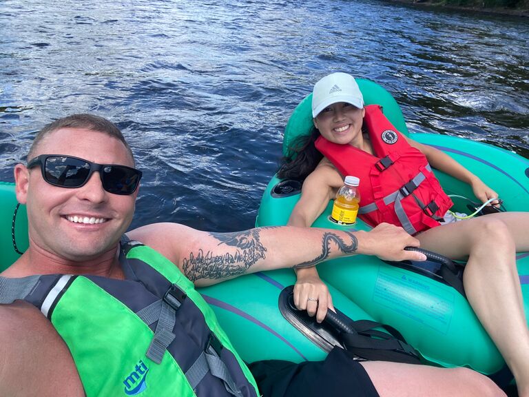 Tubing at the Delaware Water Gap
