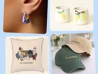 Collage of four 2nd anniversary gift ideas