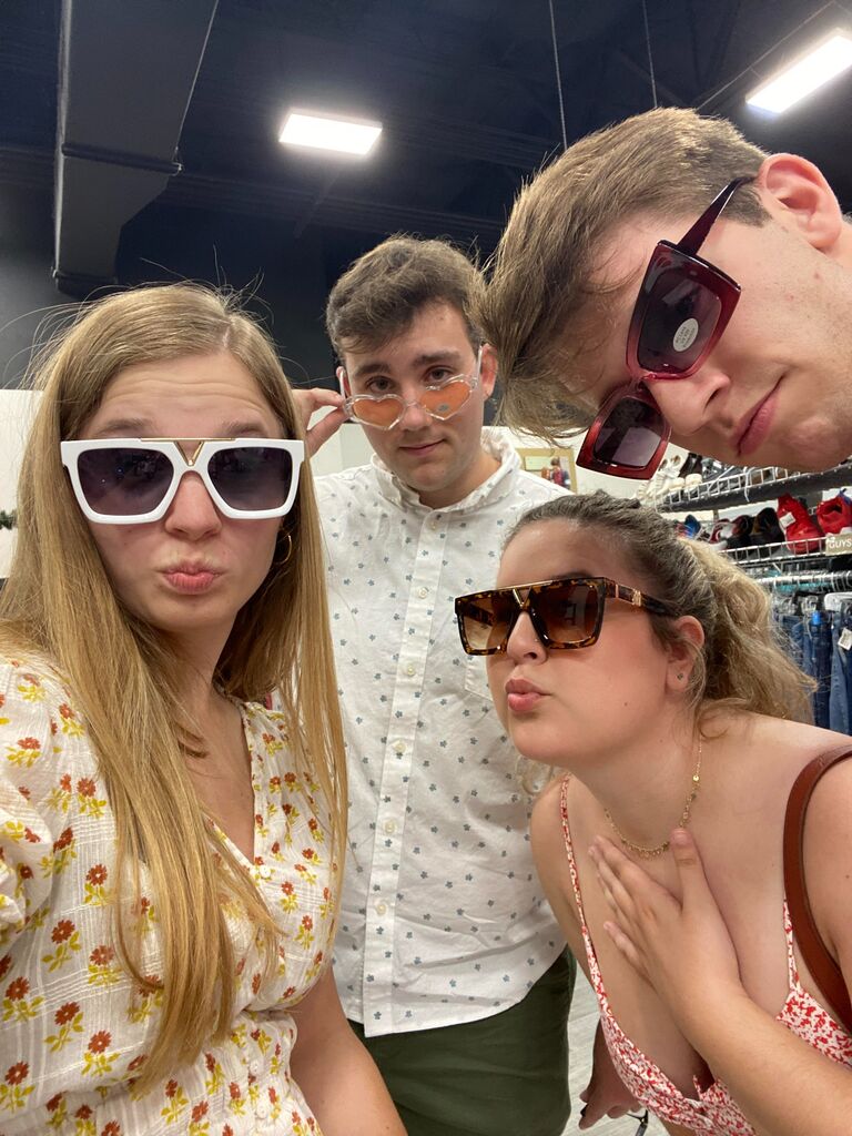 One of many double date adventures with Justin and Grace! 