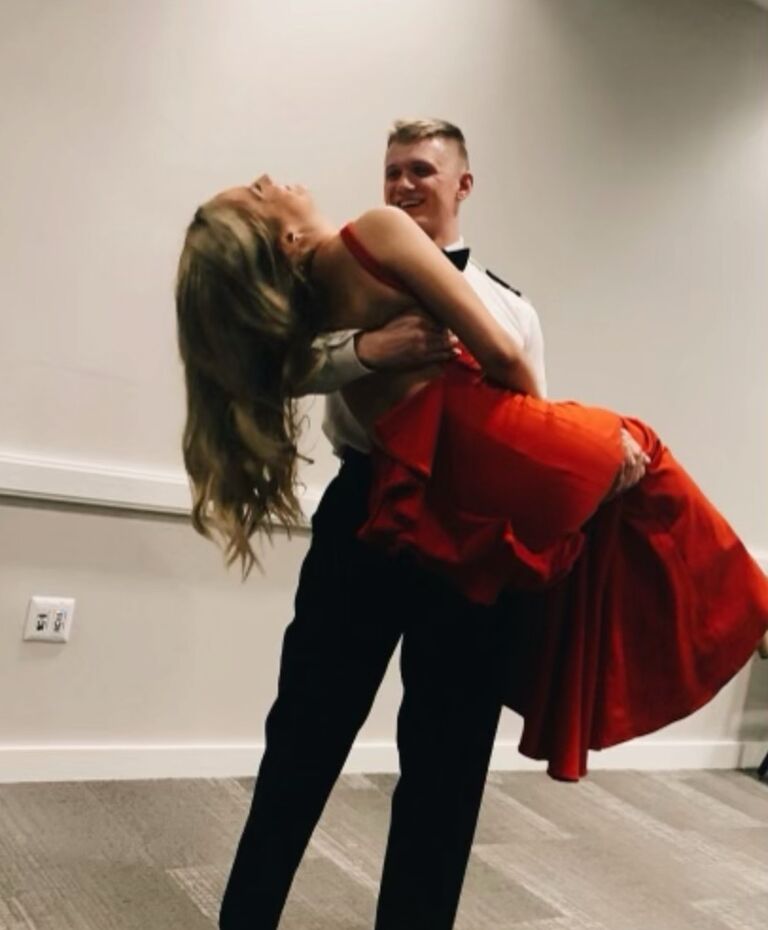Our first Navy Birthday Ball