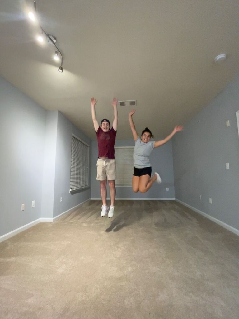 Our first apartment! 