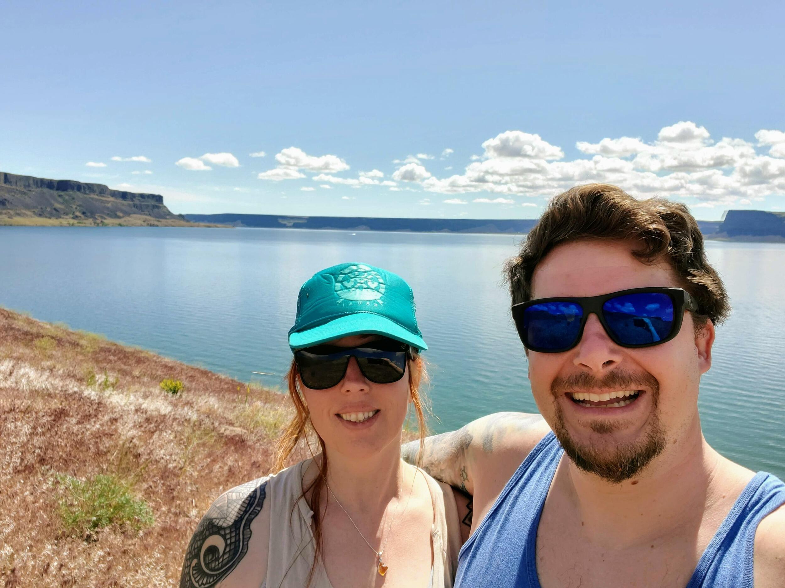 Camping at Banks Lake