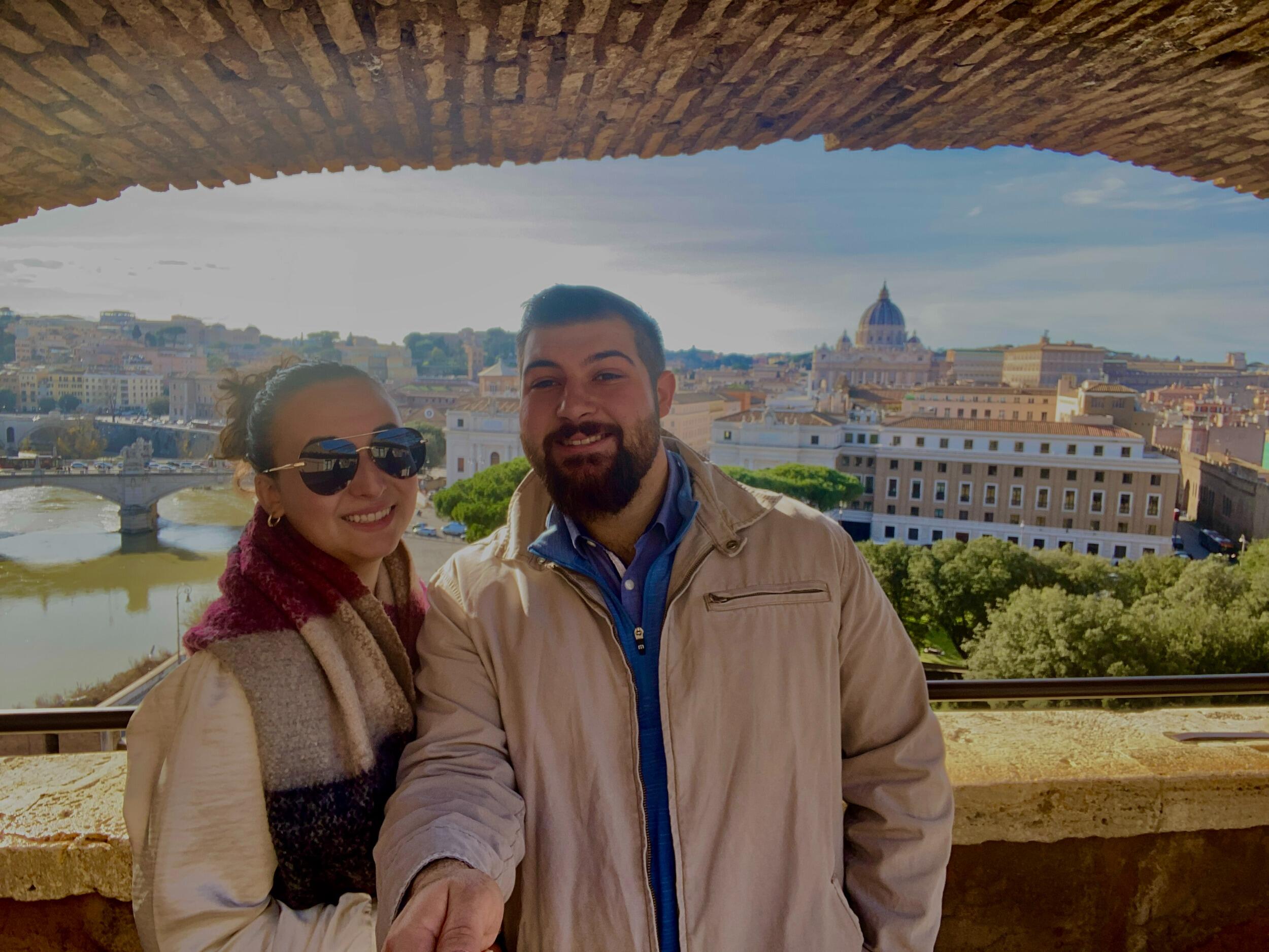 After college, the couple decided to take their travels international! Alex and Ben visited Rome to celebrate their academic achievements. The architecture, food, music, art, everything was full of an old beauty that they had never seen before. Sparking a desire to extend future adventures across the Atlantic. 