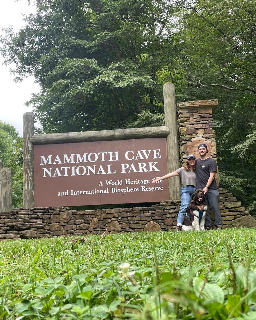 Celebrating 3 years of looooooove with a camping trip in Kentucky!