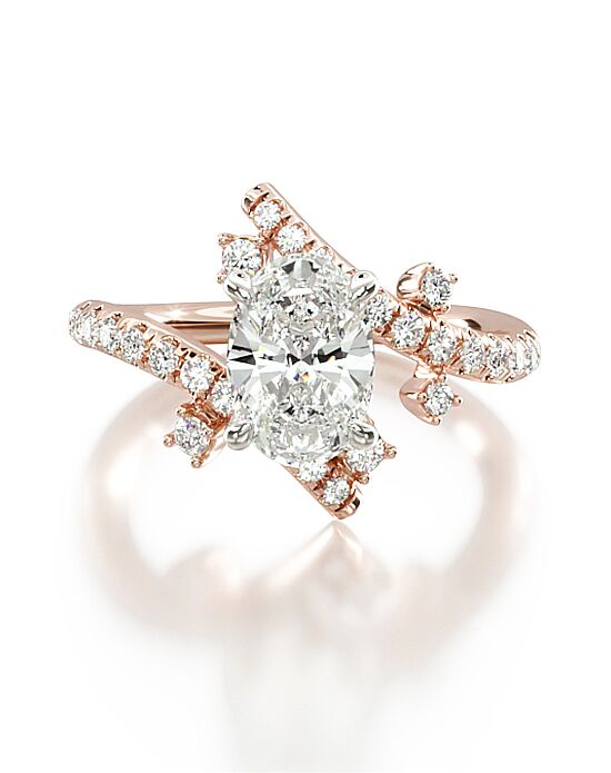 Rose gold engagement hot sale ring james allen