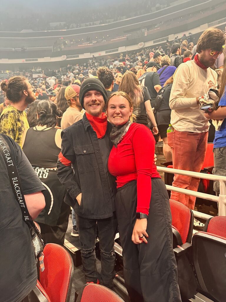 Our second concert together--21 Pilots! Still big fans!
