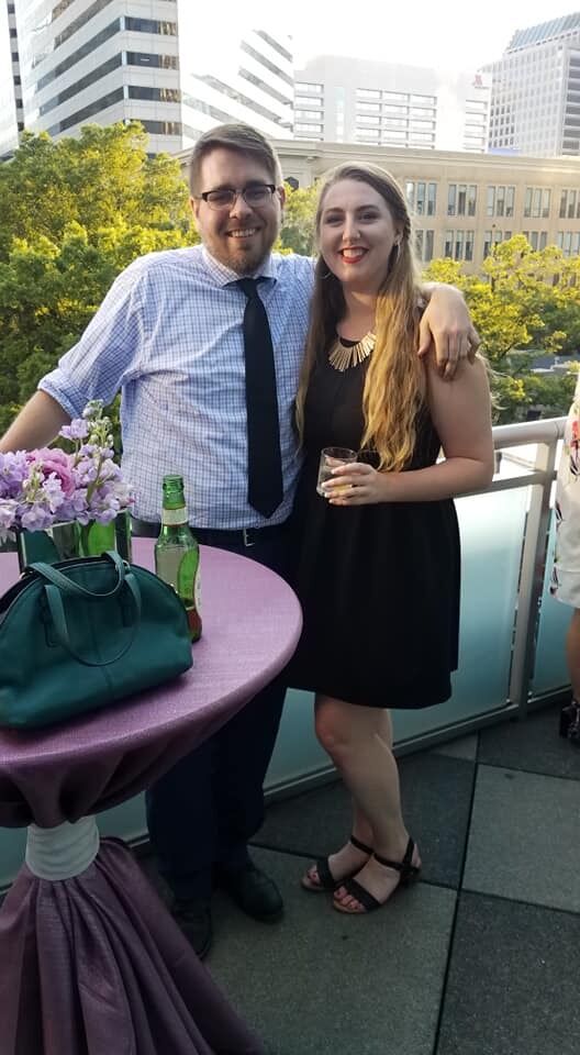 First (and forever) wedding date to Macree's cousin's wedding.