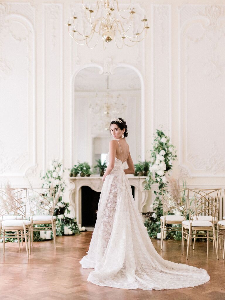 Bridal wear Designer Cynthia Grafton-Holt wedding dress