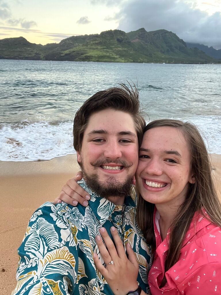 We’re Engaged!
:)