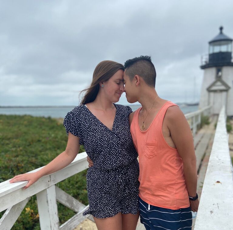 Celebrating Alex's Wedding on Brant Point in Nantucket