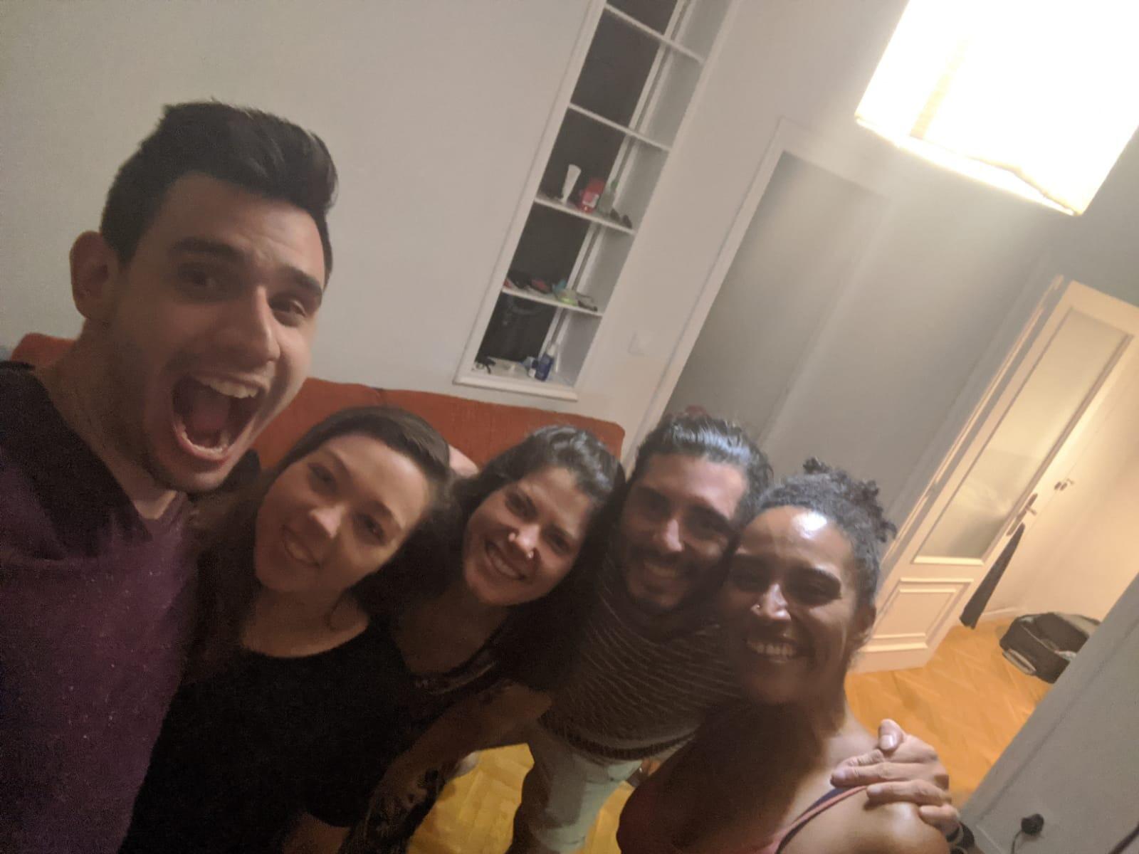T&A saying goodbye to Spain and new friends <3 
