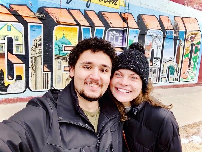 First trip and Valentineβs Day together β€οΈ Cleveland, OH