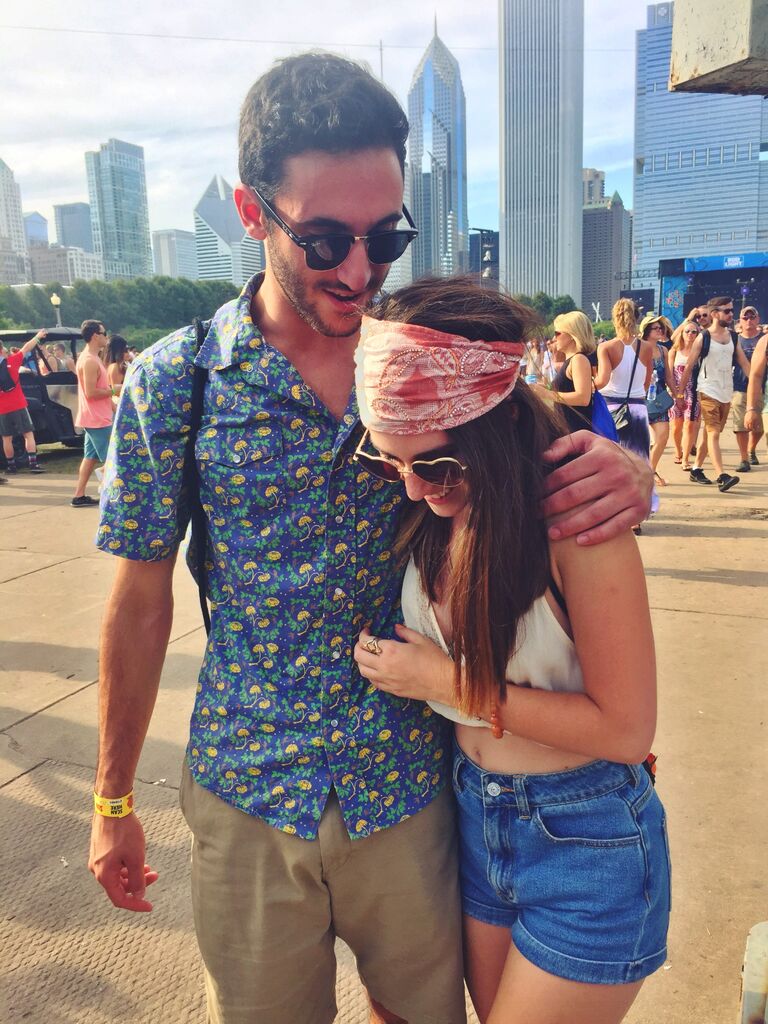 Champaign, IL - 
After several months of date events, bar meetups, and summer break hangouts, Avi decided to make it official and ask Talia to be his girlfriend. Of course, she said yes. 