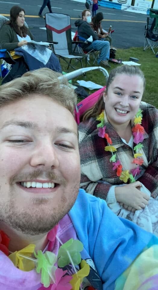 We went to set off paper lanterns! (Fun Fact: this was number 1 on Delaney's Bucket List)