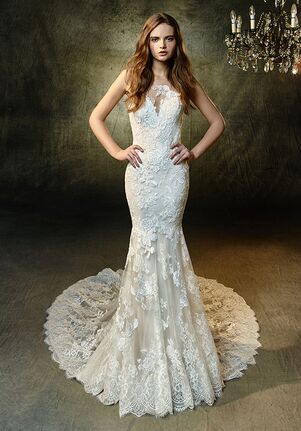 Blue by Enzoani Lorena Mermaid Wedding Dress