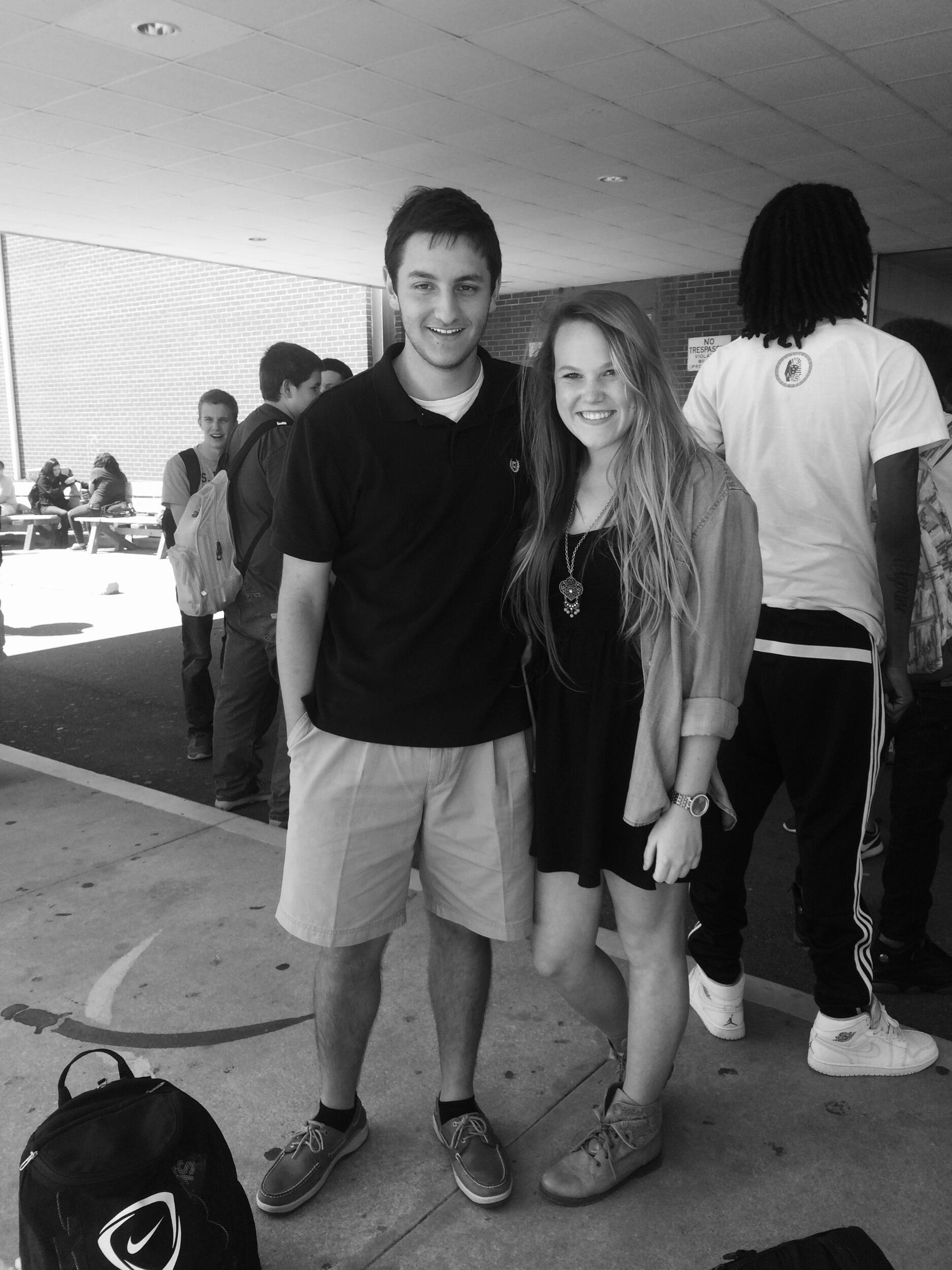 First picture together as a couple
