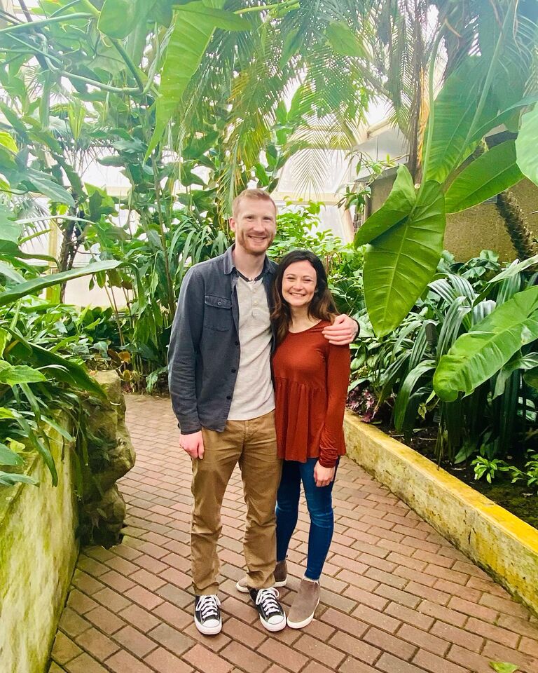 Heidi met Nicholas’s mom when she visited the week they started dating. A day full of fun with Olbrich gardens and New Glarus visits