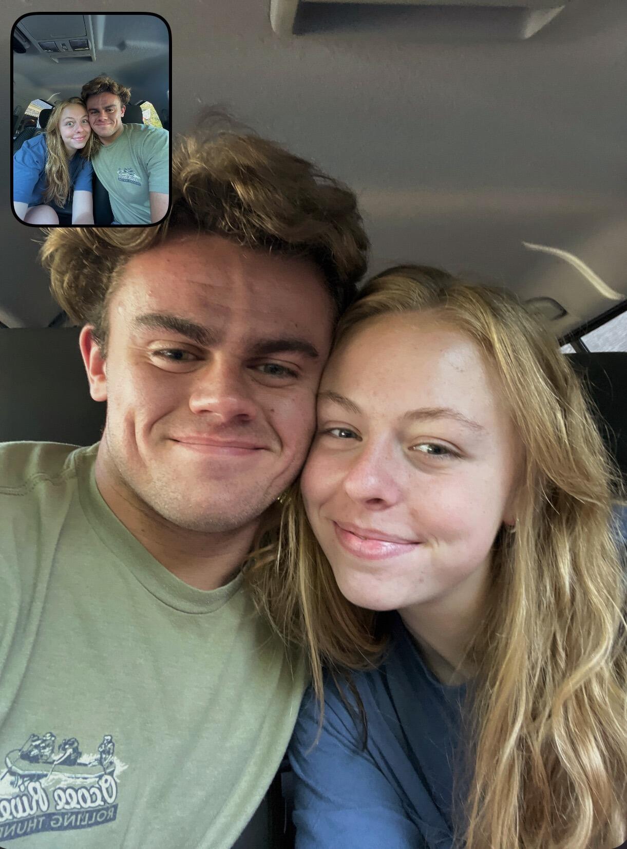 we spent the summer after senior year working together at a summer camp! this was such a blessing and such a fun way to spend time together before college!