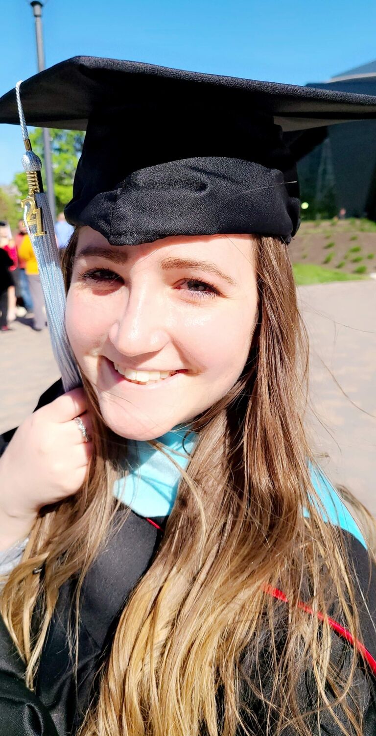 Danielle OFFICIALLY graduated with her Education Specialist Degree and became a full fledge school psychologist. All with Josh by her side.