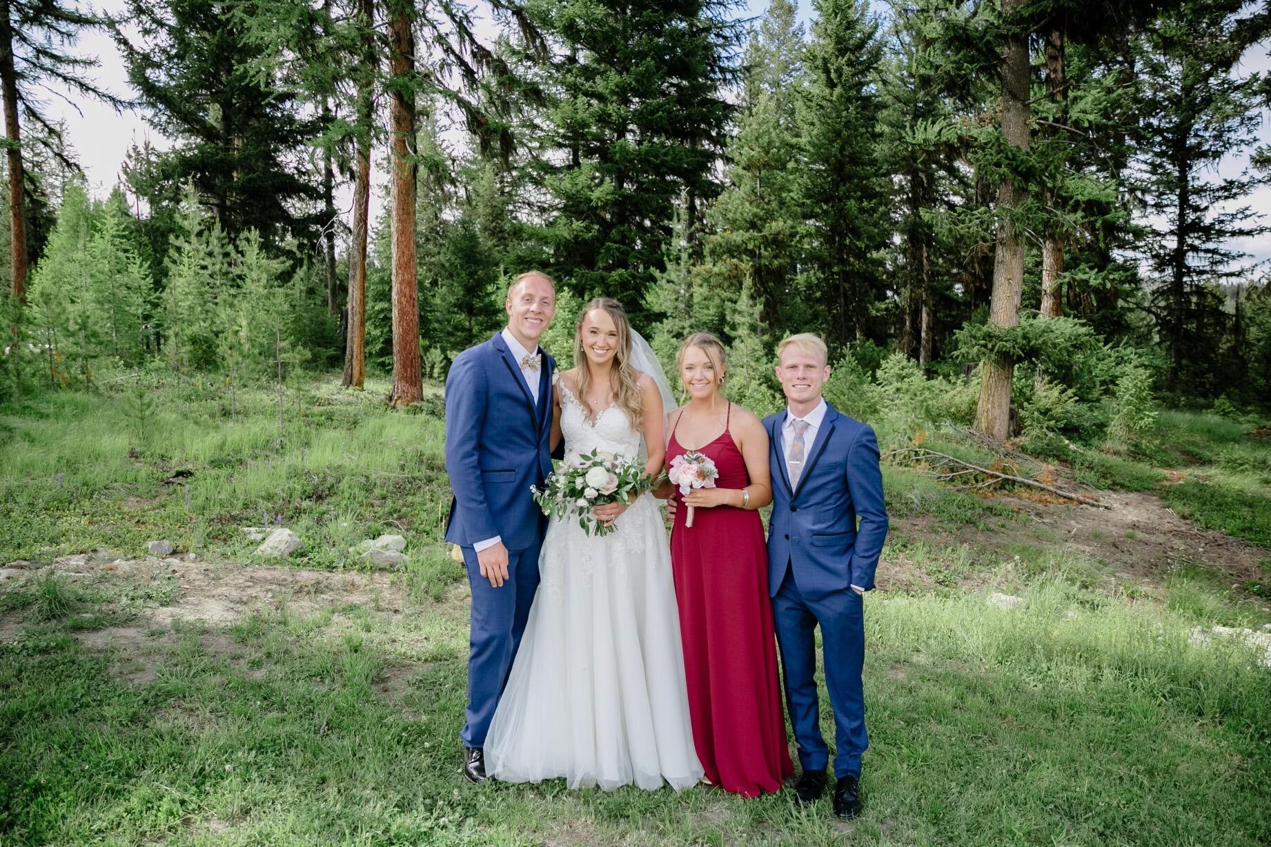We helped Elle's sister and now brother-in-law get married in beautiful Montana.