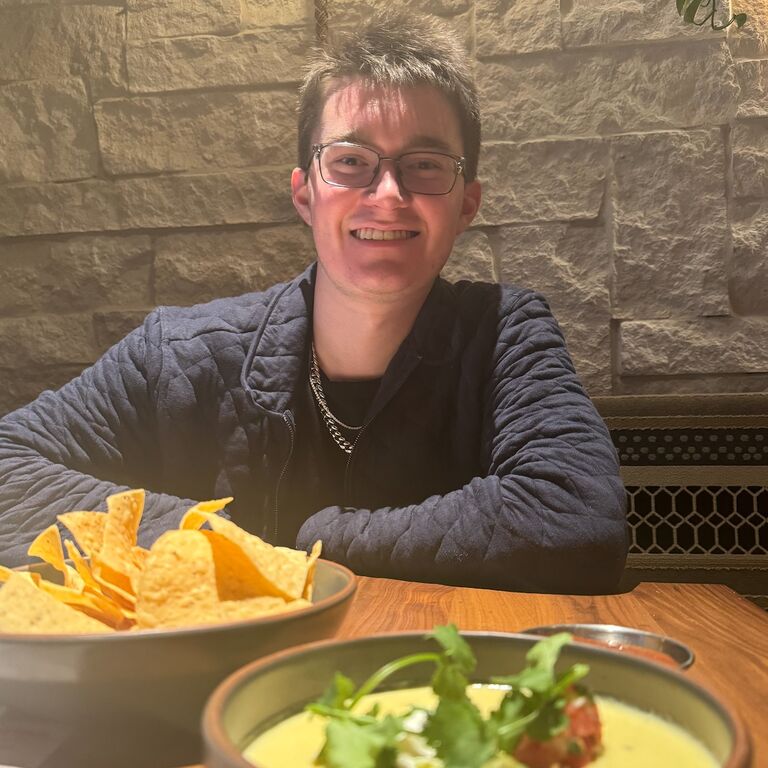 Our first date! We went to Blanco Cocina & Cantina and watched the Predators in a 5-4 overtime win against the Arizona Coyotes.