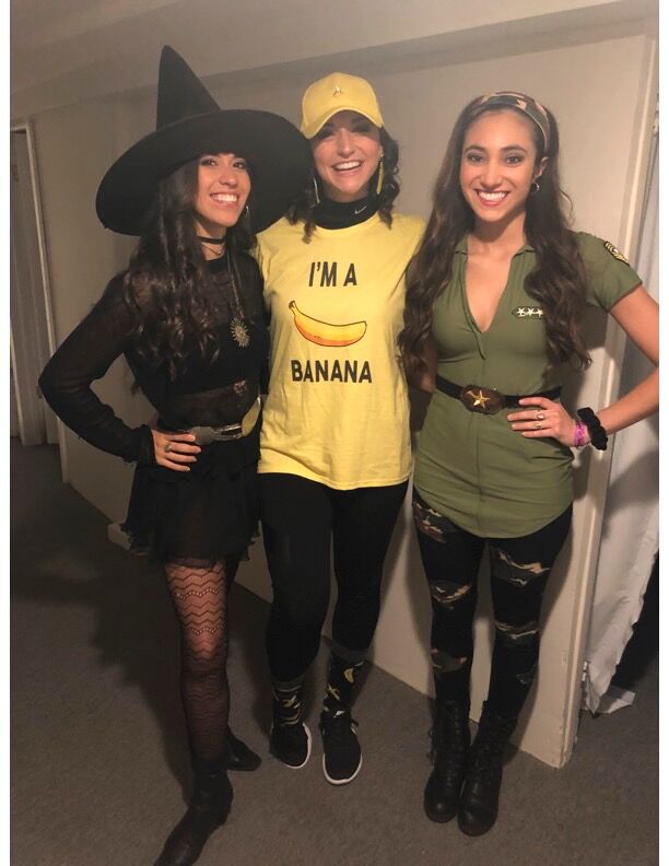 We're the same thing for Halloween! Banana's Unite! 