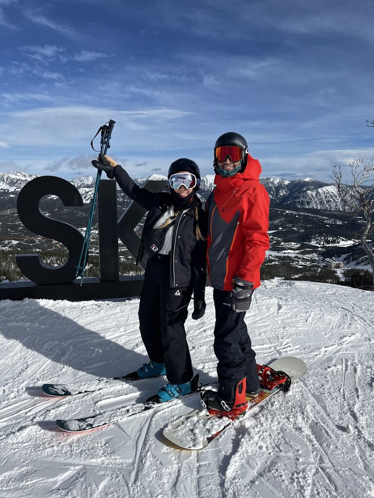 Getting to enjoy some vacationing amongst ur busy resident work schedules and do one of our favorite things- ski/snowboard!