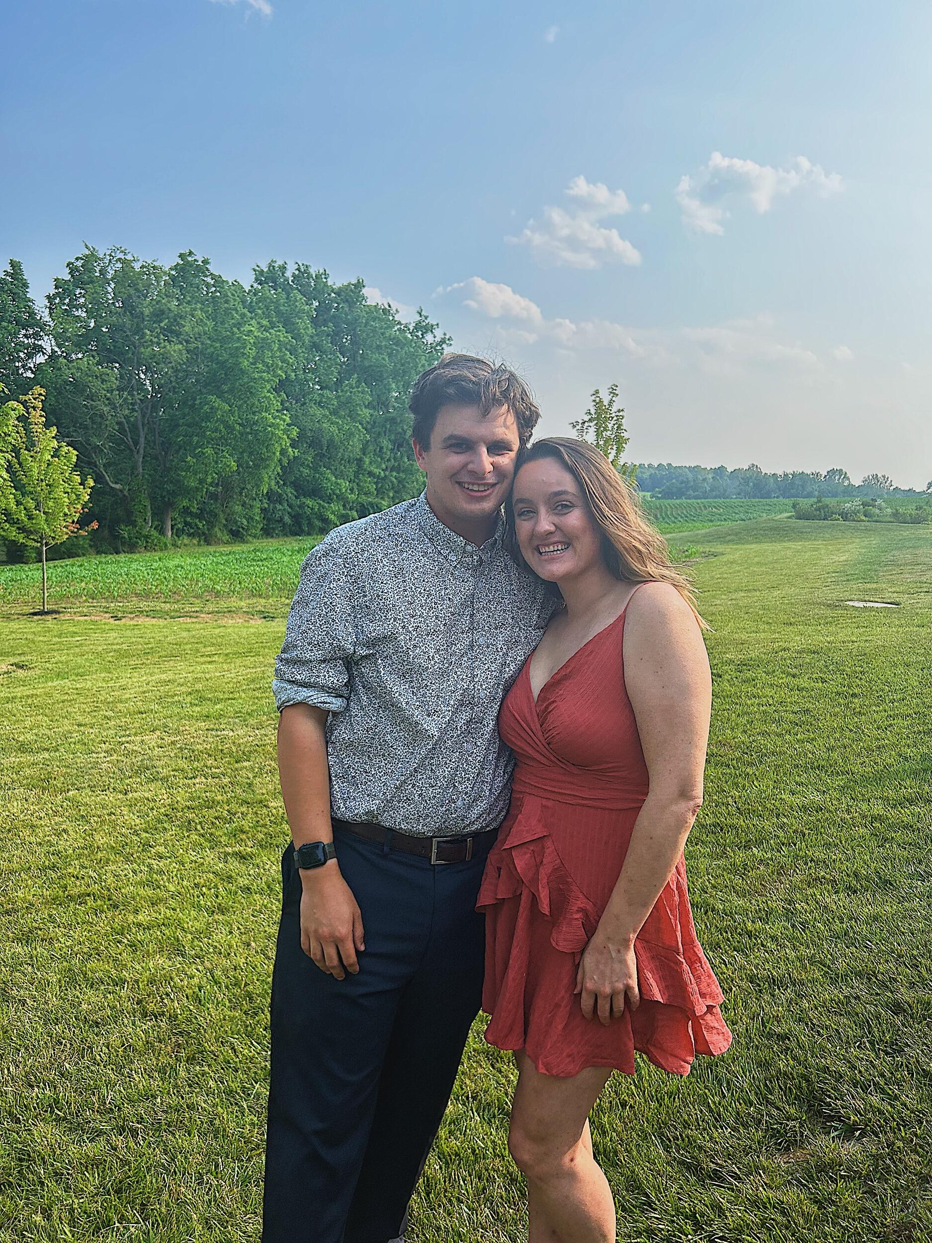 First wedding together celebrating our good friends, Emily and Thomas. Now we get to be each other's forever wedding dates! 