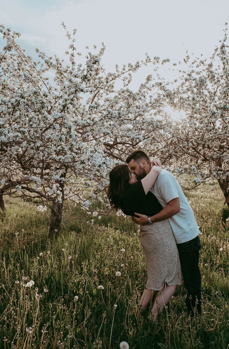 Our engagement photoshoot.