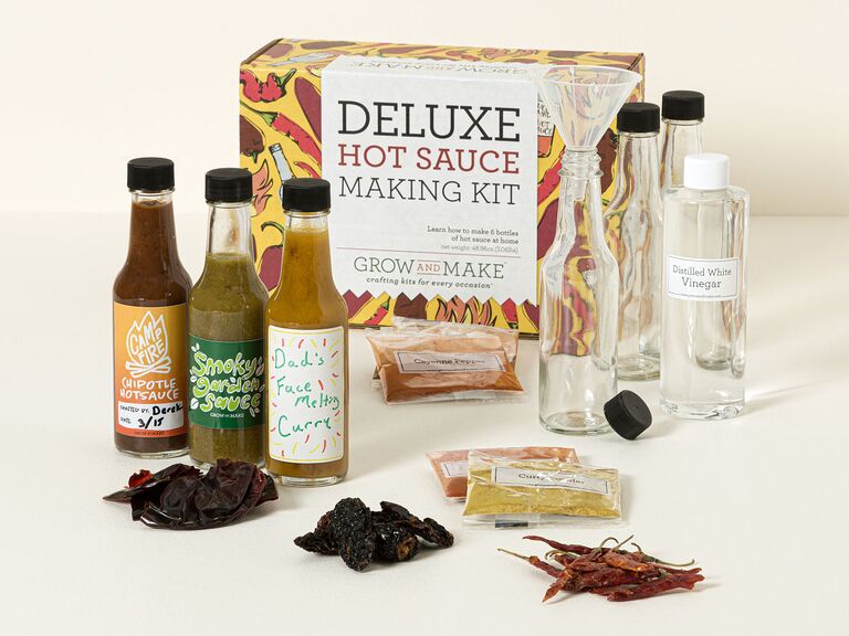 Hot sauce making kit brother-in-law gift