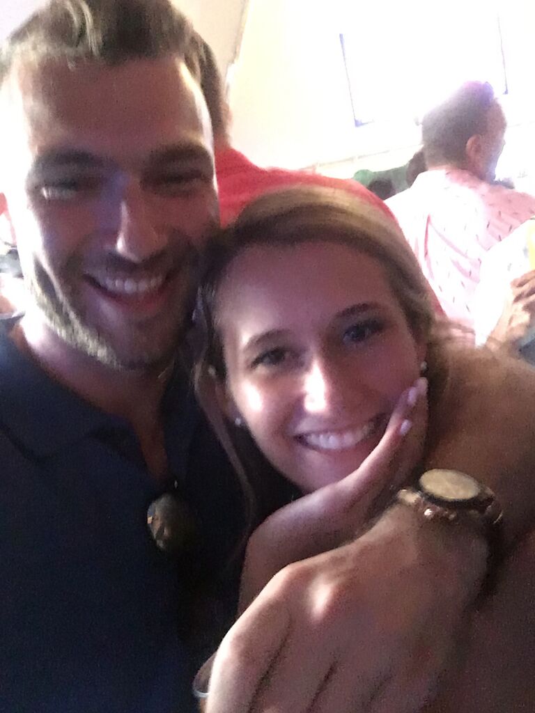 Adam & Kelsey met at the Horseshoe in Saratoga, NY 