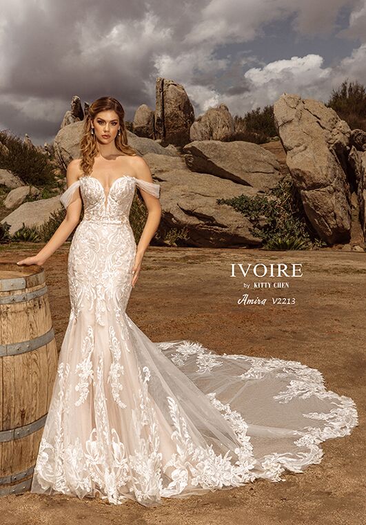 IVOIRE by KITTY CHEN AMIRA, V2213 Wedding Dress | The Knot