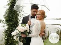 Brittany Snow and husband Tyler Stanaland wedding