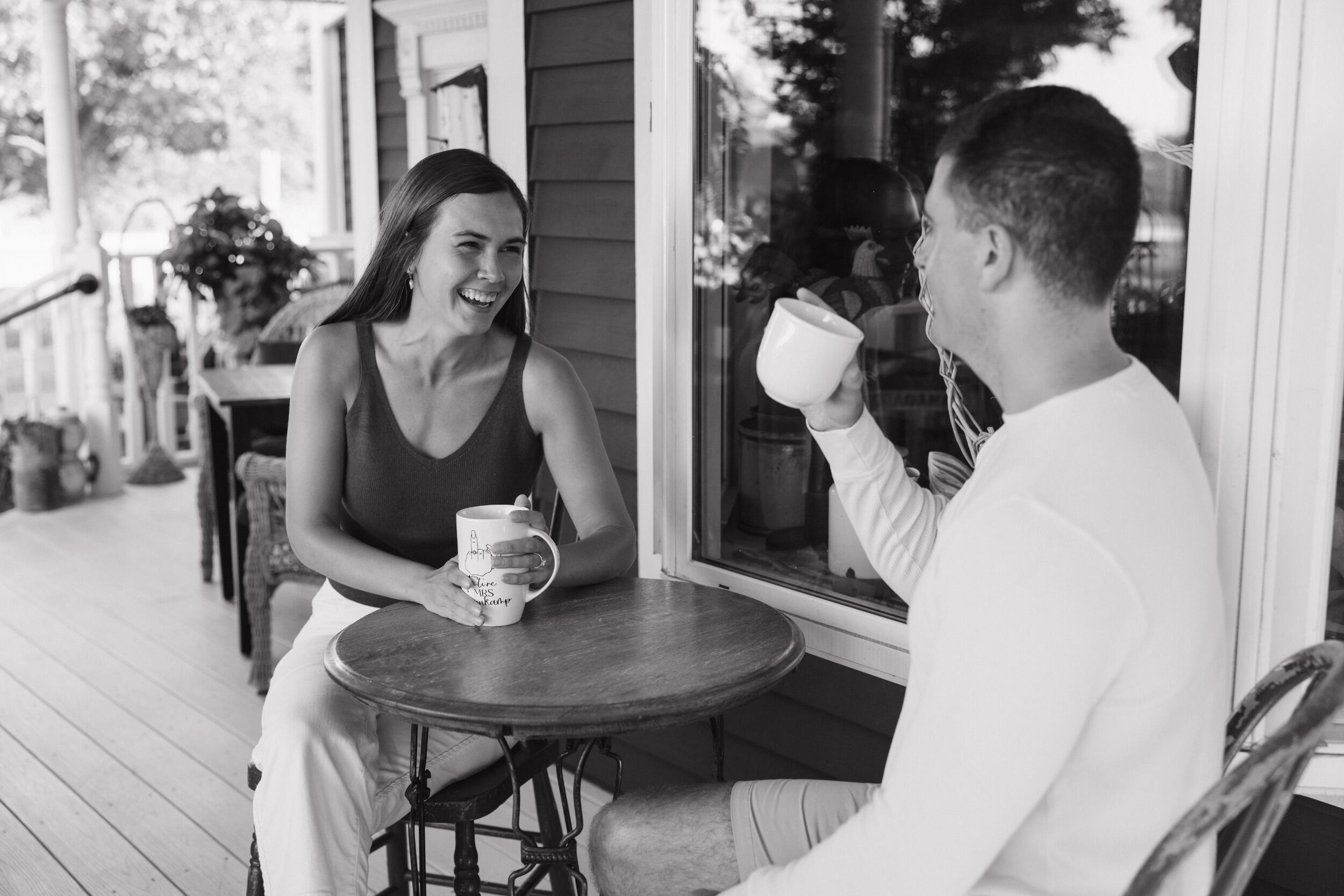 Jacob and I met on Hinge and owe this love to the programmers of the app as well as Maria Sparacino. She not only insisted on making my Hinge account, but swiped on Jacob for me. We met at the Gingerbread house where we returned to take our engagement photos.