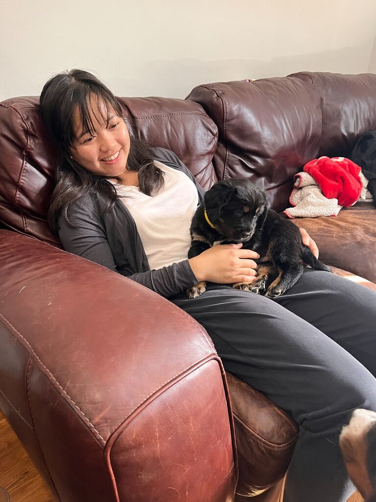 Thida and Oreo!
