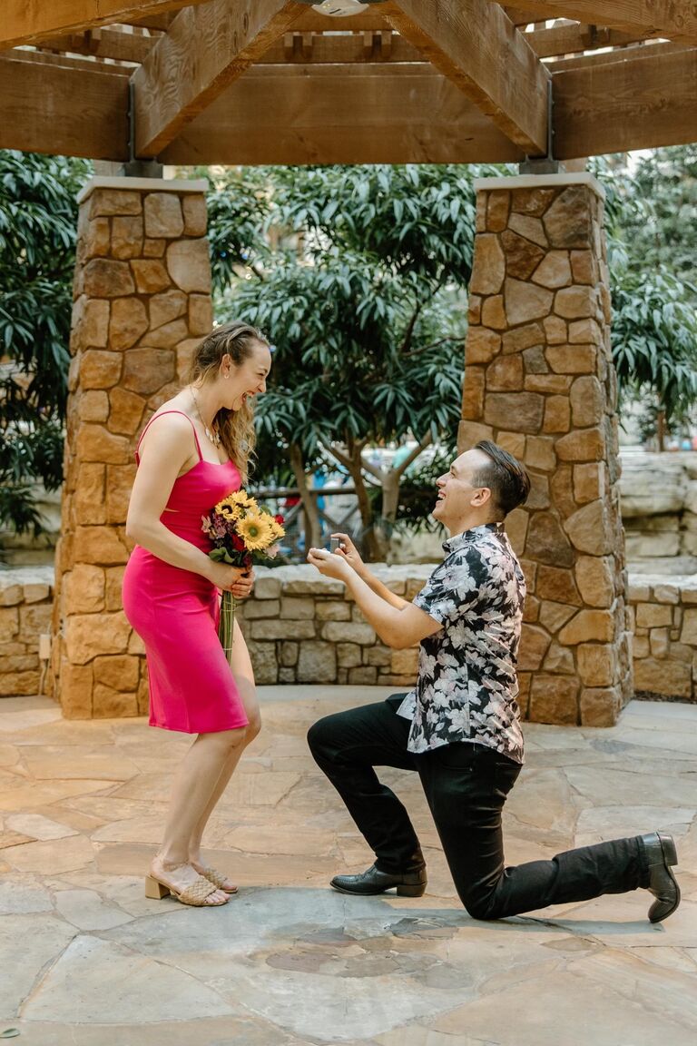 The moment we knew we were spending a lifetime together, with certainty.