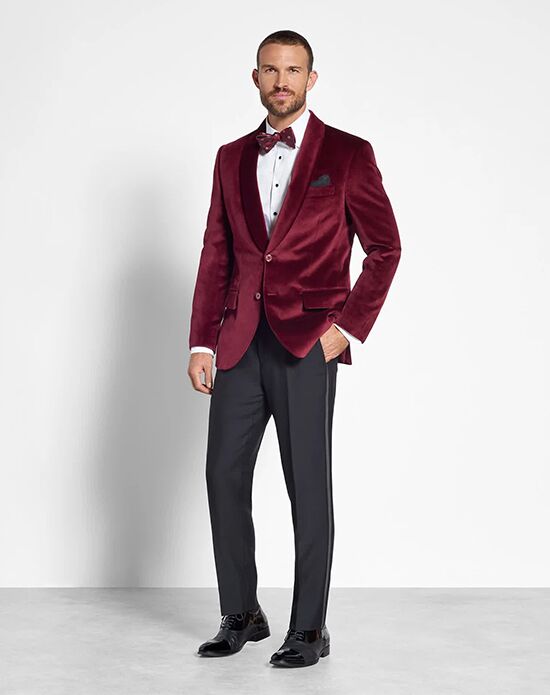 Ruby Velvet Jacket Tuxedo