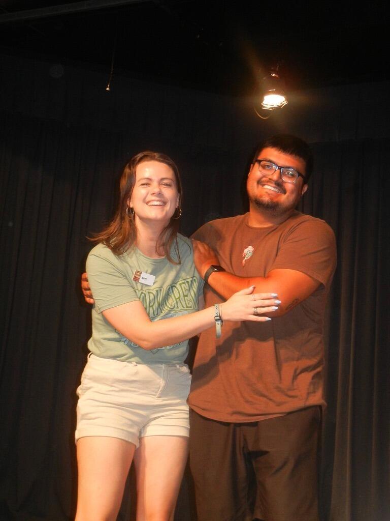 First pic of us before we started dating 