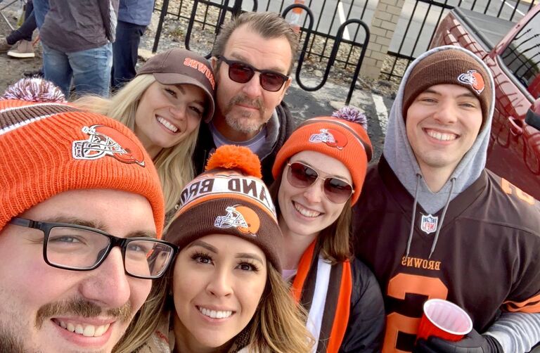 Molly's first Brown's game