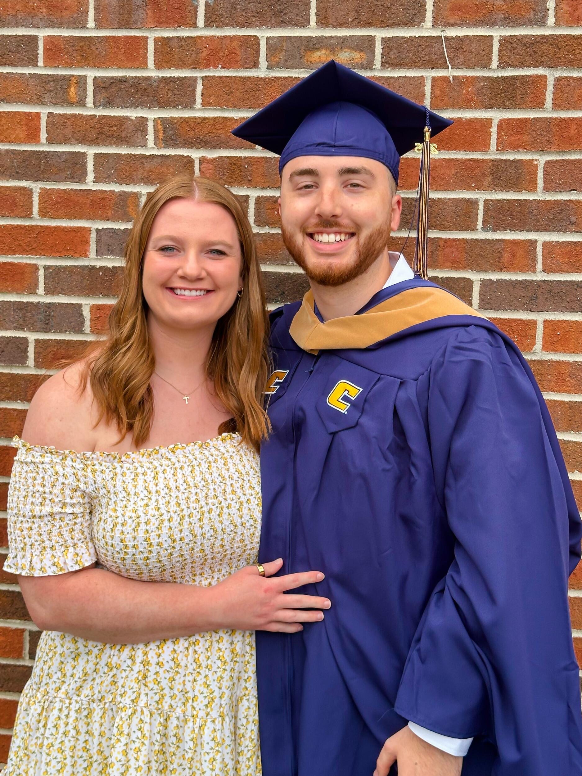 Thomas graduates with his MBA