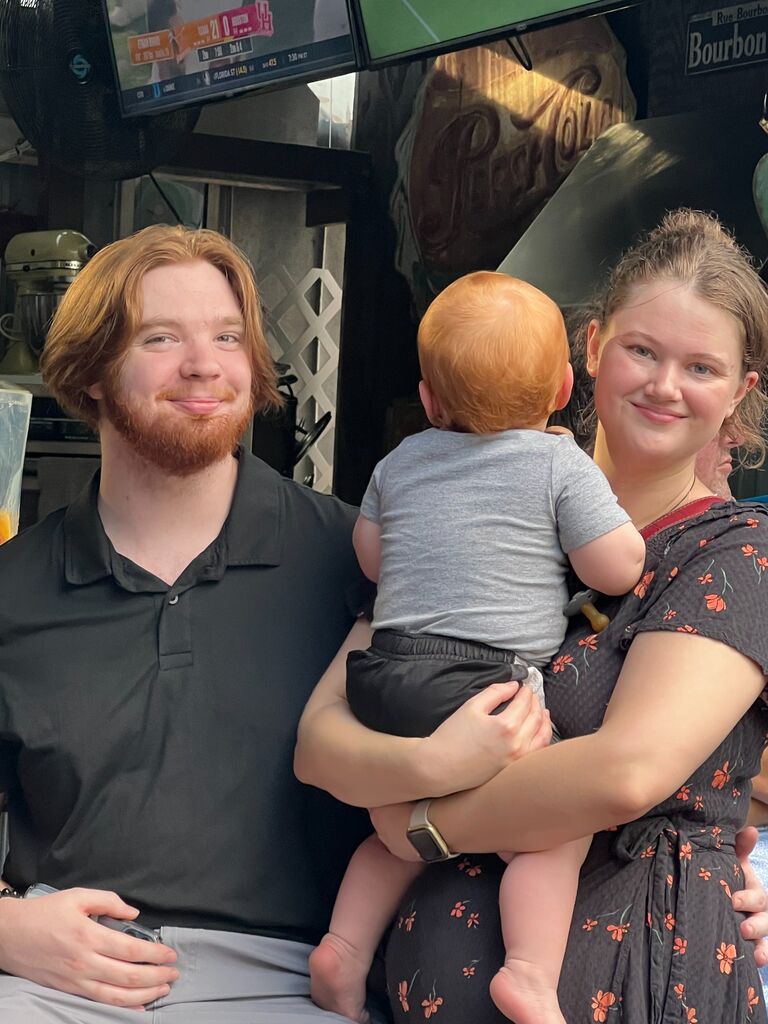 Thanks for the loaner Genny and Nathan! (Boaz is a cutie AND Corey's twin.)
